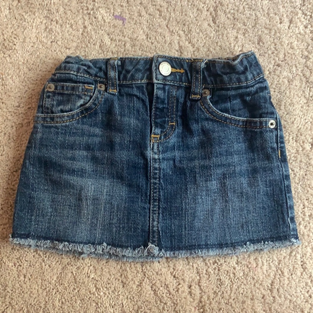Girls denim skirt